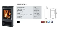 Krbová kamna ALVESTA II