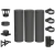 Nerezový izolovaný komín DW BLACK - průměr 200 mm