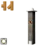 Jednoprůduchový komín UNI-TERM STANDARD - průměr 160 mm
