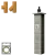 Jednoprůduchový komín UNI-TERM GAS s vent. šachtou - průměr 125mm/80mm