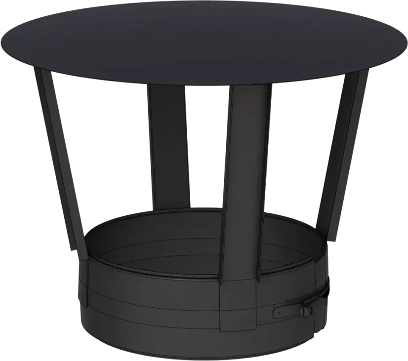 Komínová stříška DW-BLACK