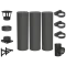 Nerezový izolovaný komín DW BLACK - průměr 200 mm
