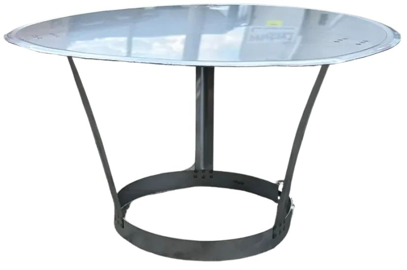 Nerezová komínová stříška