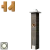 Jednoprůduchový komín UNI-TERM STANDARD - průměr 160 mm