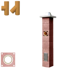 Jednoprůduchový komín UNI-TERM PASSIVE - průměr 160mm