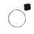 Kominová štětka průměr 160 mm, ocelová