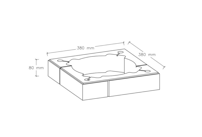 Nadstřešní prstence pro jednoprůduchový komín